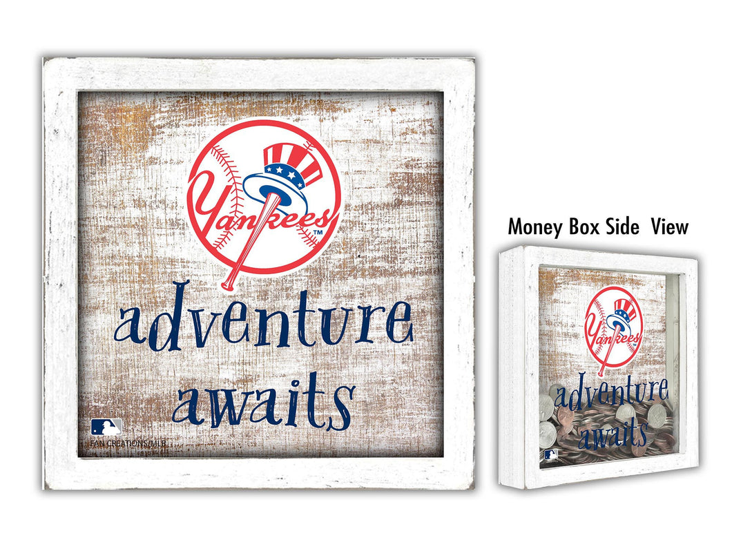 New York Yankees Adventure Awaits Money Box
