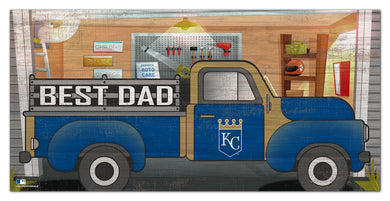 Kansas City Royals Best Dad Truck Sign - 6