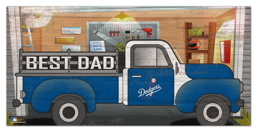 Los Angeles Dodgers Best Dad Truck Sign - 6