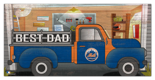 New York Mets Best Dad Truck Sign - 6