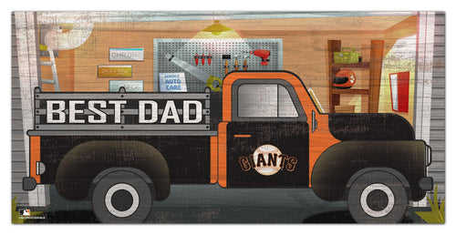 San Francisco Giants Best Dad Truck Sign - 6