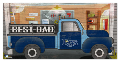 Tampa Bay Rays Best Dad Truck Sign - 6