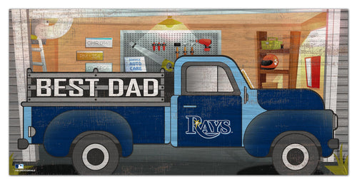 Tampa Bay Rays Best Dad Truck Sign - 6