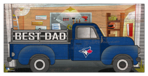Toronto Blue Jays Best Dad Truck Sign - 6
