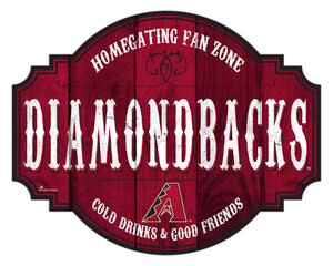 Arizona Diamondbacks Homegating Wood Tavern Sign -24"