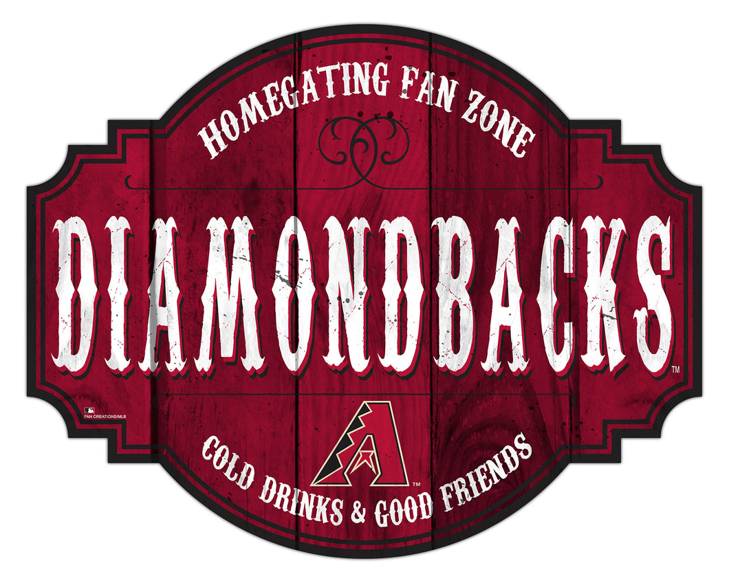 Arizona Diamondbacks Homegating Wood Tavern Sign -24