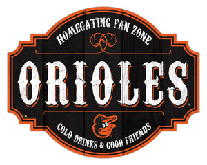 Baltimore Orioles Homegating Wood Tavern Sign -24"