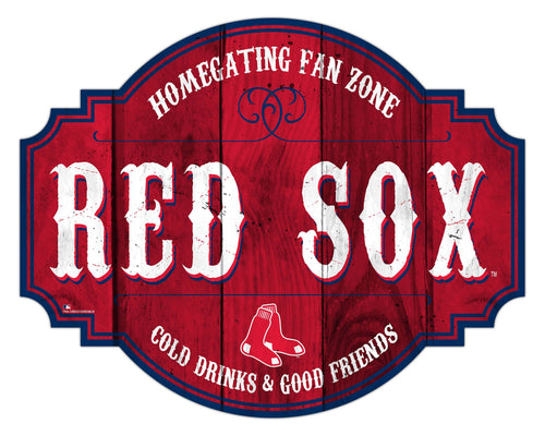 Boston Red Sox Homegating Wood Tavern Sign -12