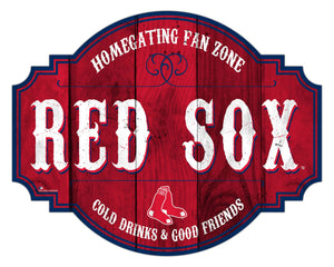 Boston Red Sox Homegating Wood Tavern Sign -12"