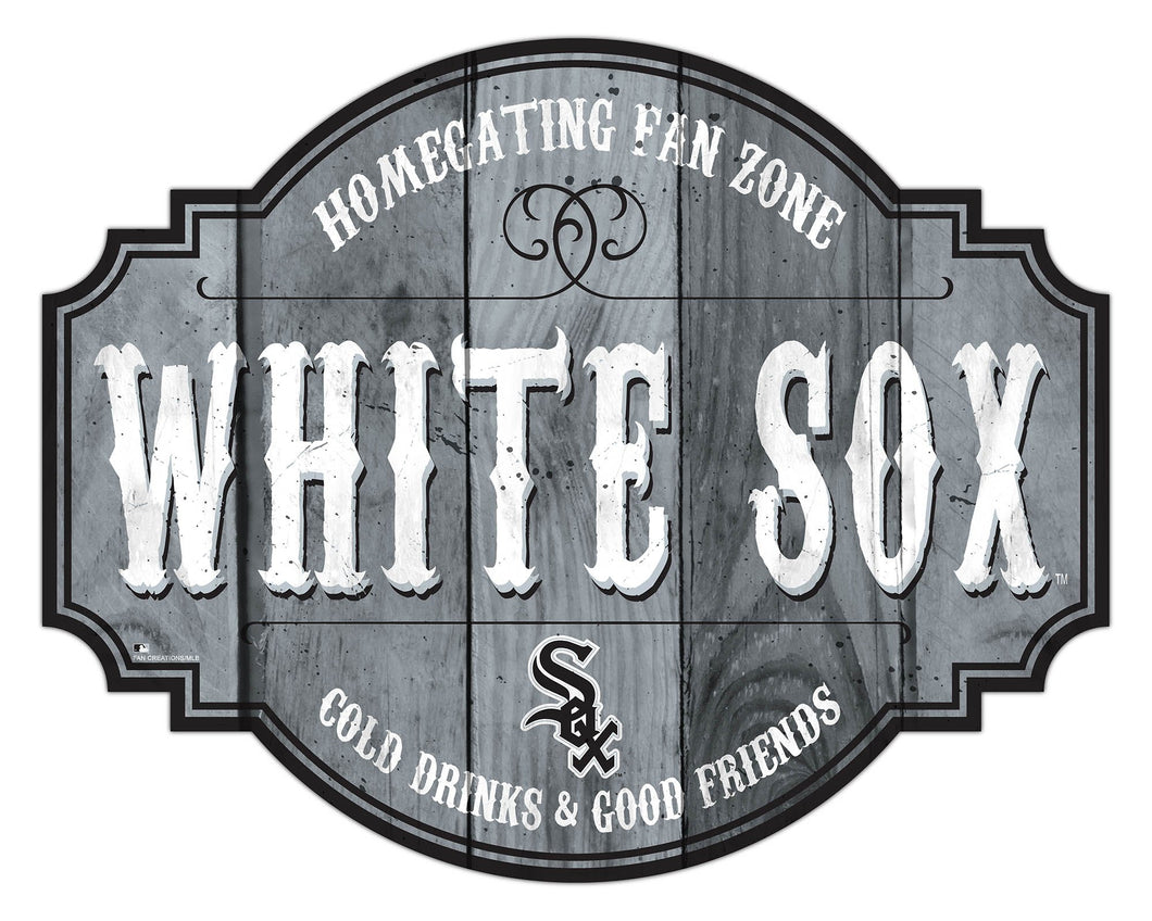 Chicago White Sox Homegating Wood Tavern Sign -12