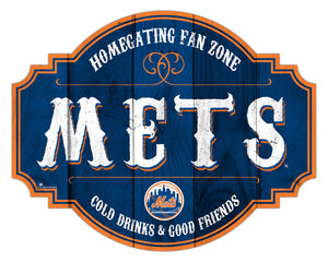 New York Mets Homegating Wood Tavern Sign -24"