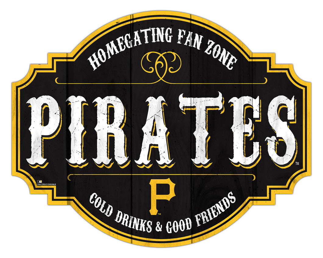 Pittsburgh Pirates Homegating Wood Tavern Sign -24