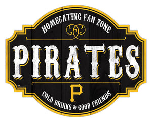 Pittsburgh Pirates Homegating Wood Tavern Sign -12"