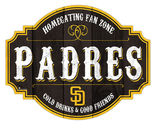 San Diego Padres Homegating Wood Tavern Sign -24