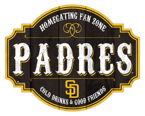 San Diego Padres Homegating Wood Tavern Sign -12"