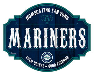 Seattle Mariners Homegating Wood Tavern Sign -24"