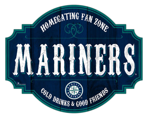 Seattle Mariners Homegating Wood Tavern Sign -12