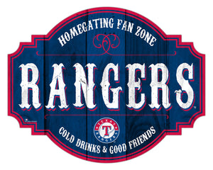 Texas Rangers Homegating Wood Tavern Sign -24"