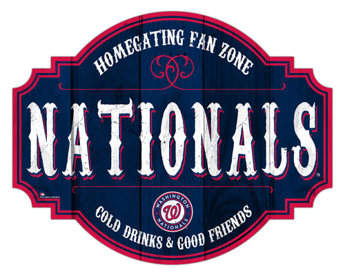 Washington Nationals Homegating Wood Tavern Sign -24