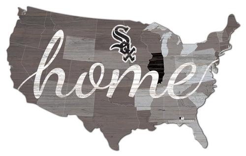 Chicago White Sox USA Shape Home Cutout