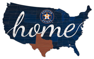 Houston Astros USA Shape Home Cutout