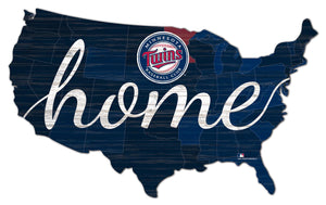 Minnesota Twins USA Shape Home Cutout