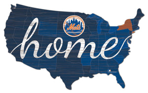 New York Mets USA Shape Home Cutout