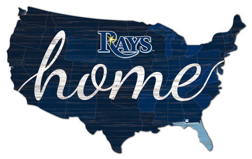 Tampa Bay Rays USA Shape Home Cutout