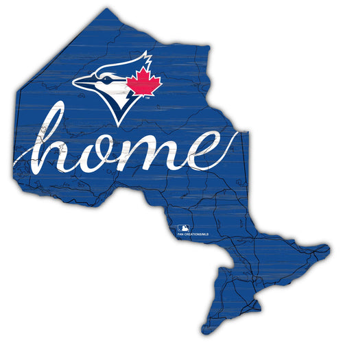 Toronto Blue Jays USA Shape Home Cutout