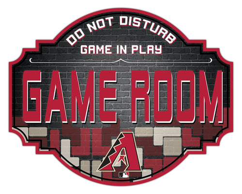 Arizona Diamondbacks Game Room Wood Tavern Sign -12