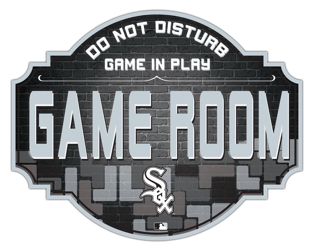 Chicago White Sox Game Room Wood Tavern Sign -12