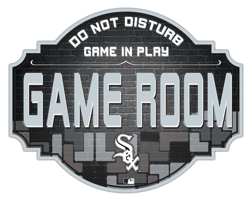 Chicago White Sox Game Room Wood Tavern Sign -24