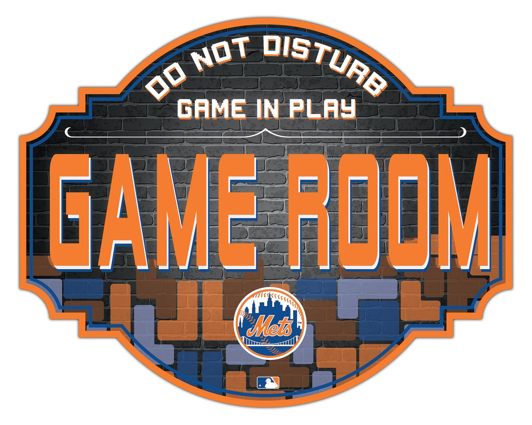 New York Mets Game Room Wood Tavern Sign -24