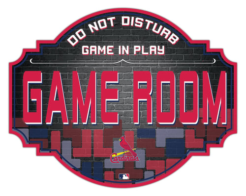St. Louis Cardinals Game Room Wood Tavern Sign -24