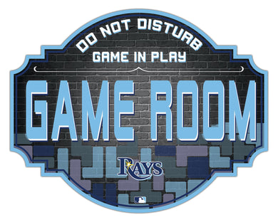 Tampa Bay Rays Game Room Wood Tavern Sign -12
