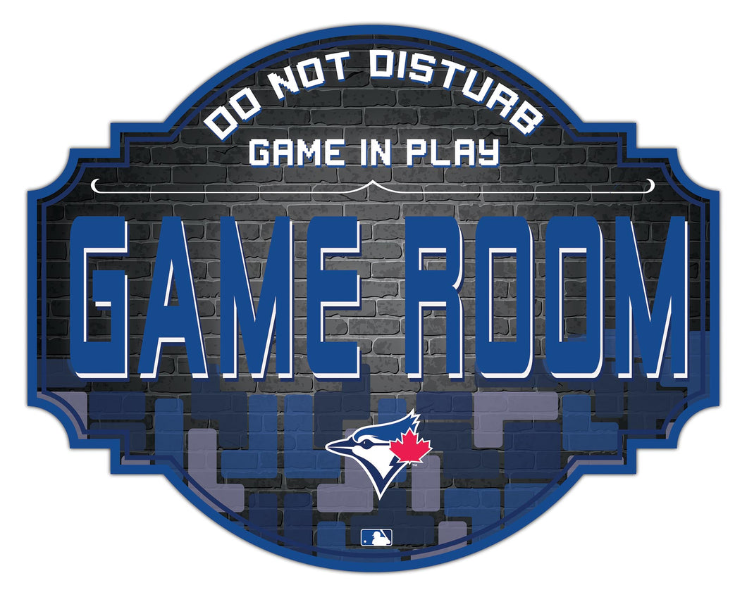 Toronto Blue Jays Game Room Wood Tavern Sign -12