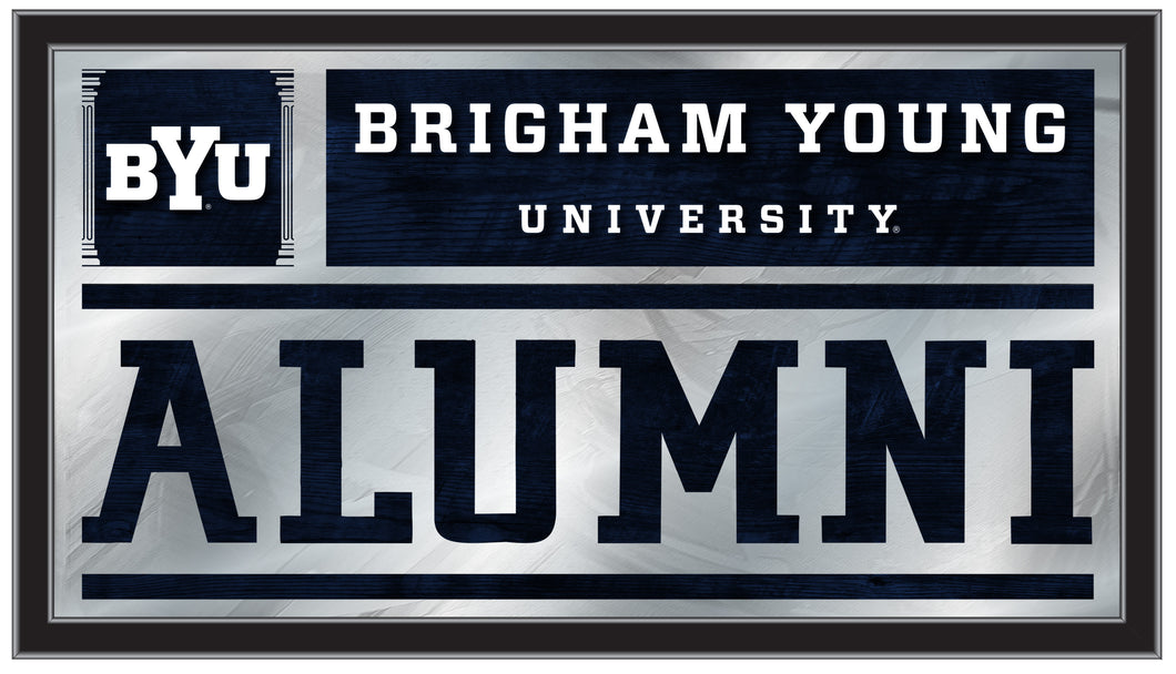 Brigham Young Cougars Alumni Wall Mirror