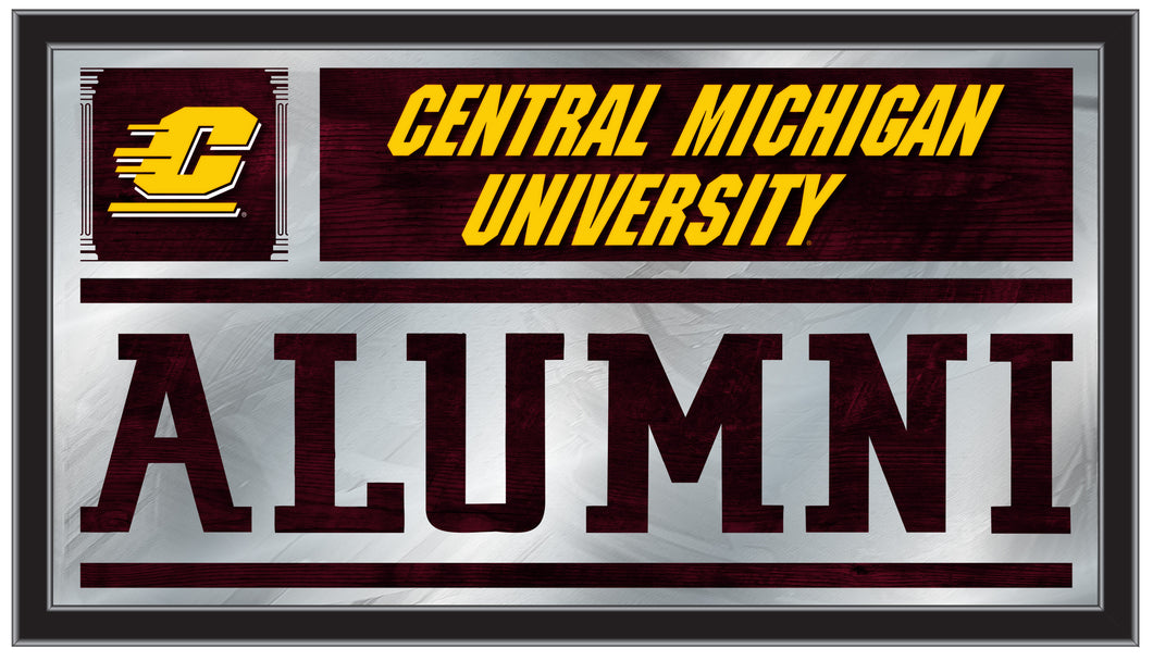 Central Michigan Chippewas Alumni Wall Mirror