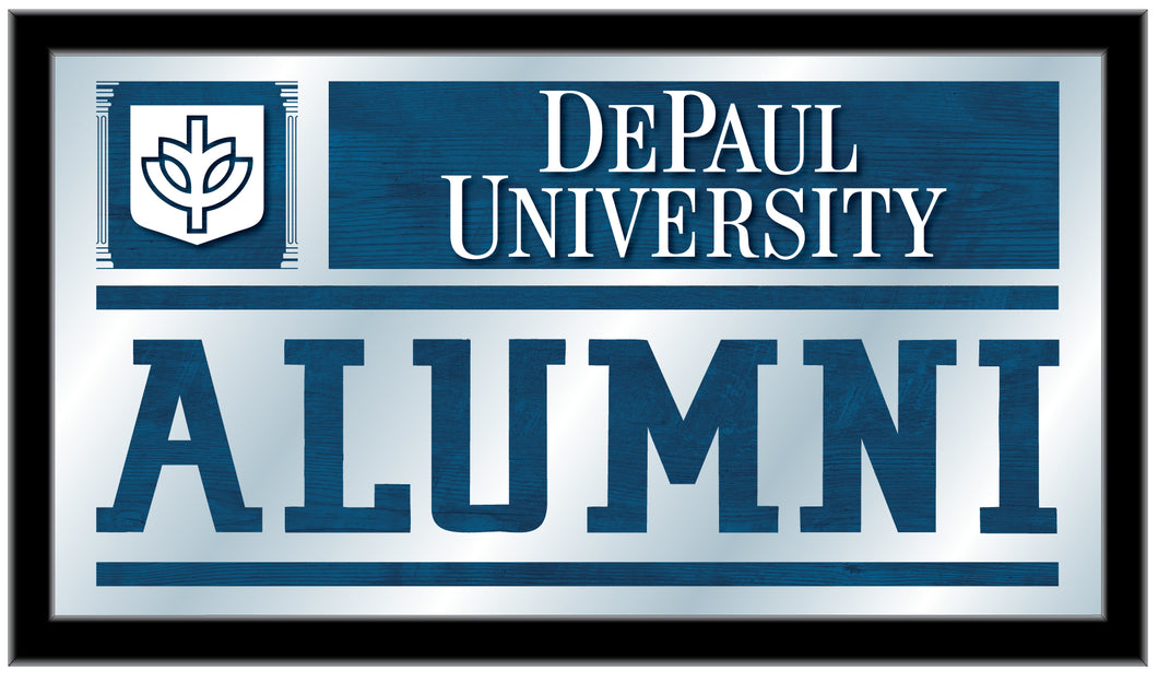 DePaul Blue Demons Alumni Wall Mirror