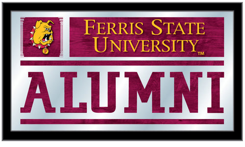 Ferris State Bulldogs Alumni Wall Mirror