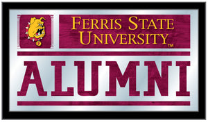 Ferris State Bulldogs Alumni Wall Mirror