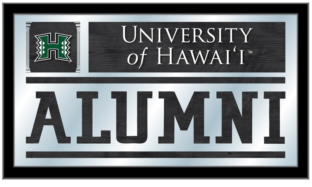 Hawaii Rainbow Warriors Alumni Wall Mirror
