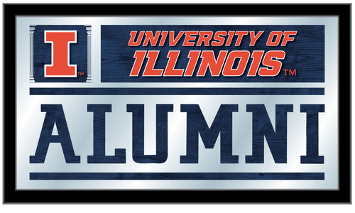 Illinois Fighting Illini Alumni Wall Mirror