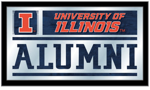 Illinois Fighting Illini Alumni Wall Mirror