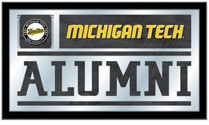Michigan Tech Huskies Alumni Wall Mirror
