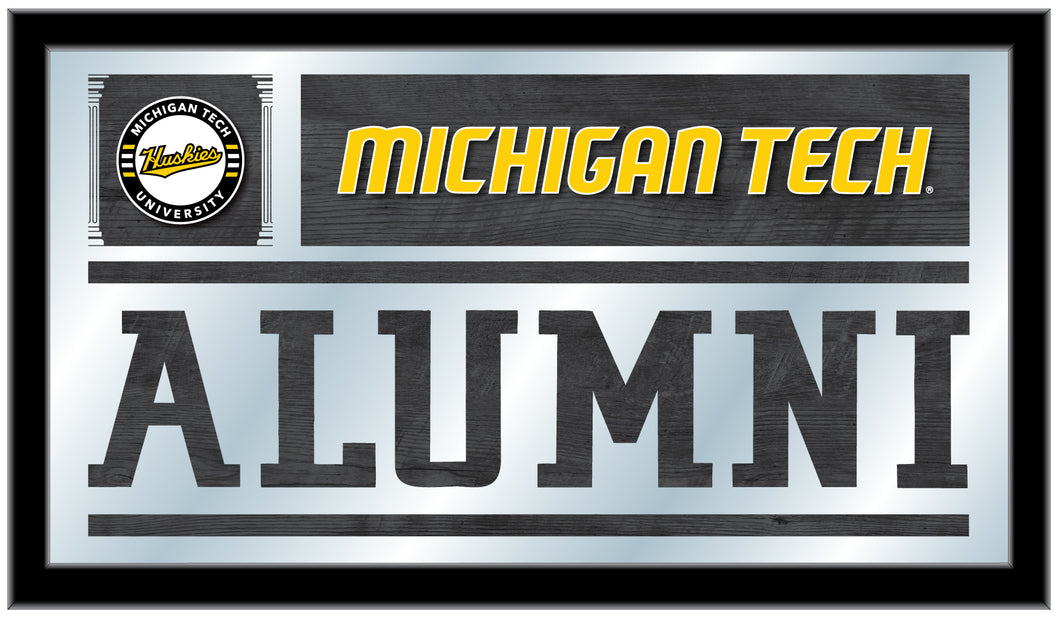 Michigan Tech Huskies Alumni Wall Mirror