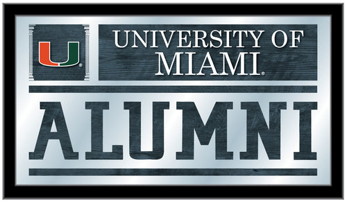 Miami Hurricanes Alumni Wall Mirror