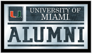 Miami Hurricanes Alumni Wall Mirror