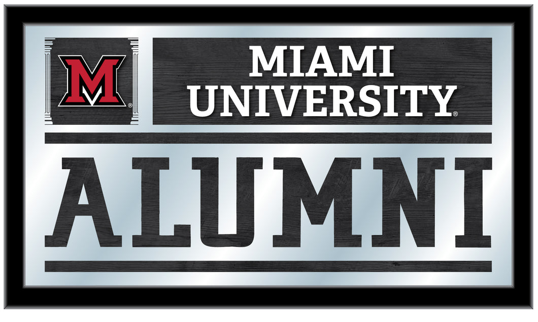 Miami Redhawks Alumni Wall Mirror
