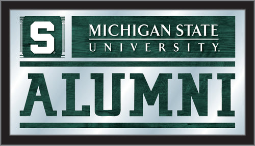 Michigan State Spartans Alumni Wall Mirror